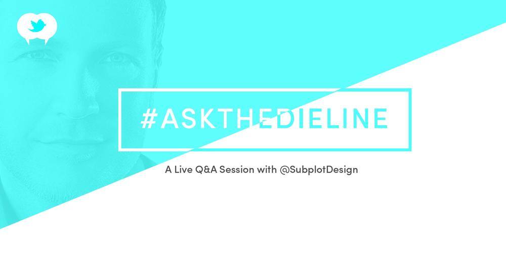 Today at Noon (PST): #AskTheDieline, A Live Q&A Session with @SubplotDesign