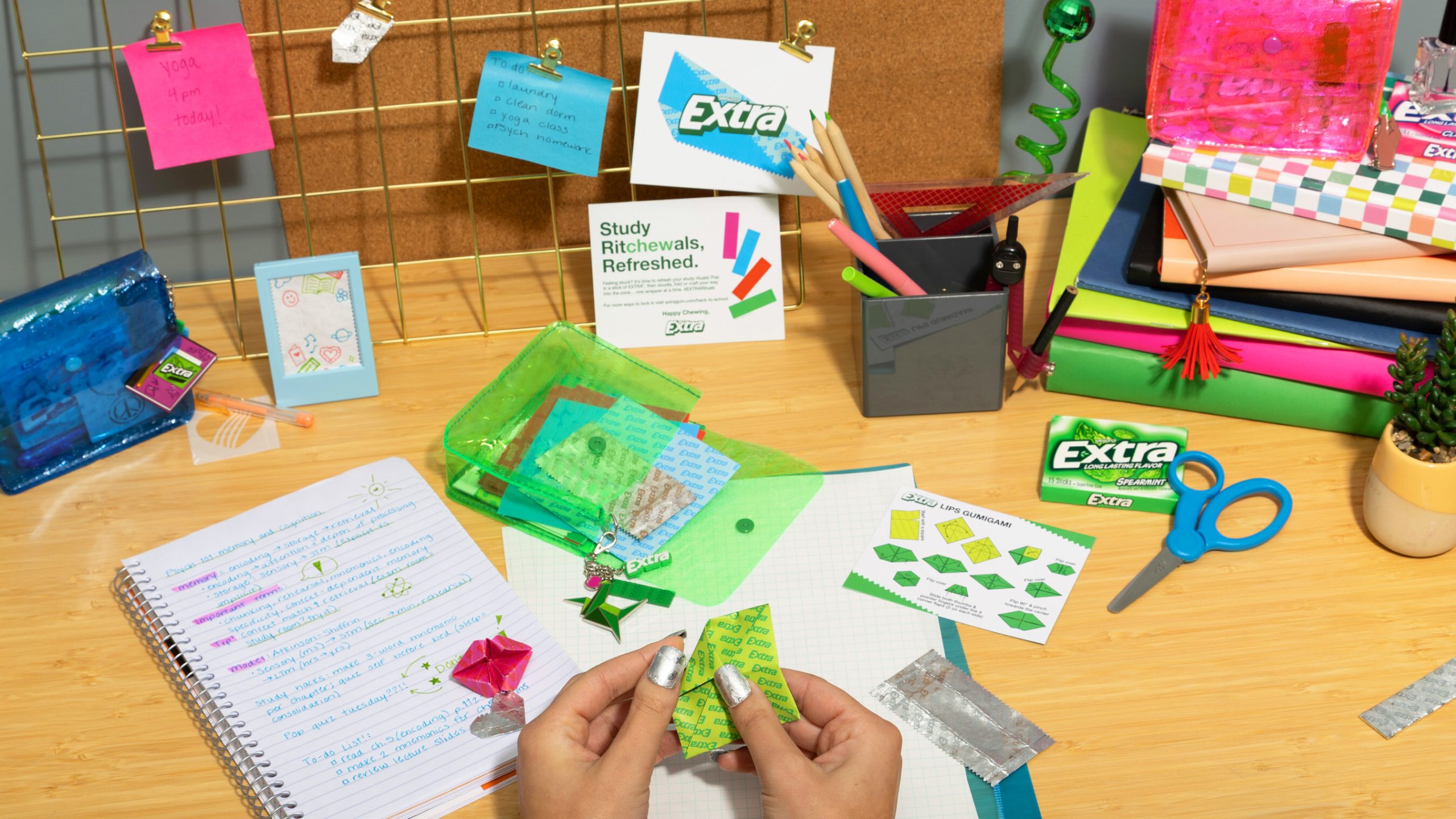Extra Gum’s ‘Ritual Packs’ Inspired By Good Studying Habits